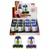 Maxx Wheels Astronotlu Sürtmeli Uzay Roketi - 1 Adet Stokta Olan Gönderilir - 1