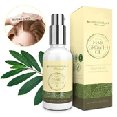 EssyNaturals Saç Uzatma Yağı, Biotin, Kafein Ve Hint Yağı Ile Daha Dolgun Ve Uzun Saçlar Için - 3
