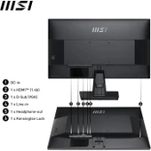 MSI PRO MP251 24.5" 1 ms Full HD IPS 100 Hz Monitör - 3