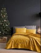 Pike Seti Baskılı Çift Kişilik Dide Sarı thumbnail 1