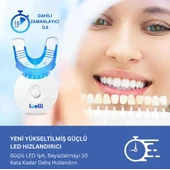 Luelli 35% Karbamid Peroksit Diş Beyazlatma Kiti, Uv Led Işık, Diş Beyazlatıcı Jel, Diş Lekesi Giderici - 3