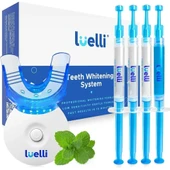 Luelli 35% Karbamid Peroksit Diş Beyazlatma Kiti, Uv Led Işık, Diş Beyazlatıcı Jel, Diş Lekesi Giderici - 1