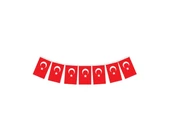 İpli 38'li Mini Türk Bayrağı 6x10cm - 2
