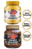 Susamlı Tahin Kreması 330g + Kakaolu Tahin Kreması 330g 869402010058521 - 1