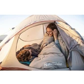 Naturehike M300 Pongee Pamuklu Uyku Tulumu -13°C  YEŞİL Left - 7