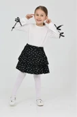 Kız Çocuk Süet Kat Kat Etekli 2'li Elbise (Süet Kat Kat Etek+Bluz)12184 thumbnail 1