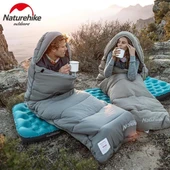 Naturehike M300 Pongee Pamuklu Uyku Tulumu -13°C GRİ Left - 10
