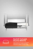 Ergolife Sit Air Bekleme Koltuğu | Metal Ayaklı, Bel Destekli, Fileli, Siyah, Toplantı Sandalyesi -572.60.1.6A5 - 3