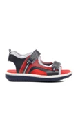 Ayakmod Kırmızı Ortopedik Erkek Çocuk Sandalet 24-996 F - 1