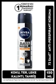 NIVEA MEN Erkek Sprey Deodorant Black&White Invisible Güçlü Etki 150ml, 72 Saat Anti-perspirant Ter Koruma thumbnail 1