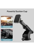 Jx-005 Siyah Çok Amaçlı Magnetic Car Holder Araç Içi Telefon Tutucu - 6
