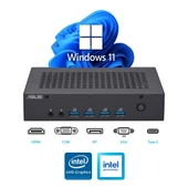 ASUS N100 32GB 512GB M.2 SSD PN43-BBN100MD ATL28 W11Pro Mini Masaüstü Bilgisayar - 1