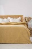 Hardal Valencia Sherpa Çift Kişilik Peluş Battaniye - 3