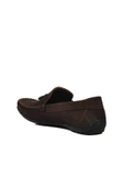 Ayakmod Kahve Nubuk  Erkek Loafer Ayakkabı D7218 M - 4