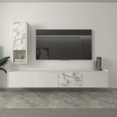 T007 Duvara Monte, Raflı Tv Ünitesi, Tv Sehpası - 1