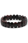 Garnet Doğal Taş Bileklik 9 x 13 mm Özel Kesim - 2