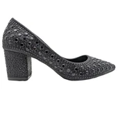 Ianthe | Taşlı Topuklu Sivri Burunlu Abiye Ayakkabı thumbnail 3