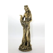 Periboia Polyester Bereket Tanrıçası Fortuna Figürü Model 1 - 1