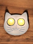 Mavi Kedi Şekilli Beton Mumluk - El Yapımı Dekoratif Çay Işığı tealight Mumluk - Minimalist Kedi Temalı Ev Dekoru- Aromaterapi - 6