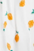 Carters Turuncu Kız Bebek 2Li Tulum 1O956710T - 3