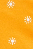 Carters Turuncu Kız Bebek 2Li Tulum 1O956710T - 4
