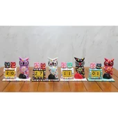 Periboia Ahşap Tekli Baykuş Takvim - 1