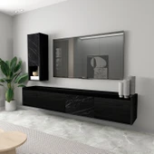 T007 Duvara Monte, Raflı Tv Ünitesi, Tv Sehpası - 2