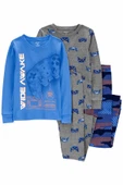 Carters Erkek Çocuk Pijama Set 4'lü Paket 3R496410R - 1