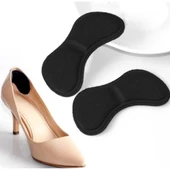 Periboia 5 mm Siyah Ayakkabı Topuk Vurma Önleyici ve Yumuşak Esnek Daraltma Padi 2li thumbnail 3