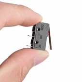 KW11-3Z-B Micro Switch Anahtar  16mm Kol 5A 250V Kollu NO NC COM SPDT Sınırlayıcı Momentary Buton Anahtar Araba Güç Fan Işık Makine Kontrol - 2