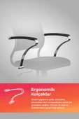 Metta Ergolife Sit Air-180 Ergonomik Yönetici Koltuğu / Ofis  Sandalyesi - 574.5D.40.2A2 thumbnail 4