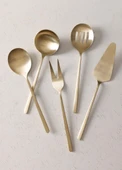 The Mia Giallo Servis Seti Şampanya Gold 5 Parça - 3