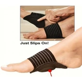 Periboia Siyah Ayak Boşluğu Destek Pedi Esnek Çift - 3