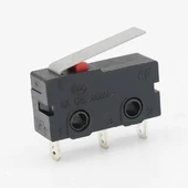 KW11-3Z-B Micro Switch Anahtar  16mm Kol 5A 250V Kollu NO NC COM SPDT Sınırlayıcı Momentary Buton Anahtar Araba Güç Fan Işık Makine Kontrol - 5