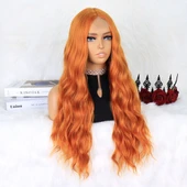 Açık Bakır Tül Peruk thumbnail 2