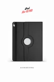 iPad Air 13 M3 2025 Uyumlu 360° Yatay Dikey Dönebilen Deri Tablet Kılıfı thumbnail 8