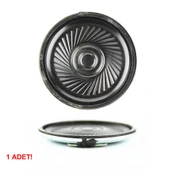 İnce 4cm 50 Ohm 0.5W Hoparlör Yuvarlak Speaker  40mm 0.5 Watt Ses Müzik Amfi Ses Oluşturucu Yüksek Kalite Oyuncak Ürün Tanıtım thumbnail 1