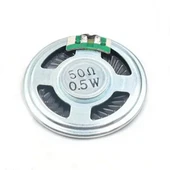 İnce 4cm 50 Ohm 0.5W Hoparlör Yuvarlak Speaker  40mm 0.5 Watt Ses Müzik Amfi Ses Oluşturucu Yüksek Kalite Oyuncak Ürün Tanıtım thumbnail 6