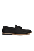Ayakmod Siyah Nubuk  Erkek Loafer Ayakkabı Ayakmod 7105 M - 1