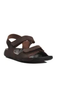 Ayakmod Kahve  Erkek Düz Sandalet Ayakmod  66.006 M - 3
