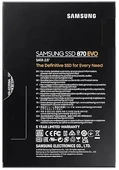 2TB SAMSUNG 870 560/530MB/s EVO MZ-77E2T0BW SSD (Resmi Distribütör Garantili) - 7