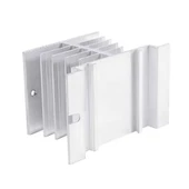Ssr Alüminyum Soğutucu Blok  Solid State Röleler İçin 10A / 40A Ray Montaj Edilebilir Isı Sıcaklık Düşürücü Radyatör thumbnail 7
