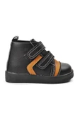 Ayakmod Siyah Camel Ortopedik Bebek Bot 2301004 B - 1