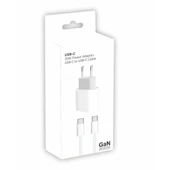 PDAteknoloji 35 watt GaN Type-C Çıkışlı Hızlı Şarj Başlık Adaptör + 1m Type-C to Type-C Hızlı Şarj Kablosu GaN Teknoloji (Yerli Üretim) A2335 thumbnail 2