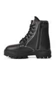 Ayakmod Siyah Ortopedik Unisex Çocuk Bot 2301001 F - 2