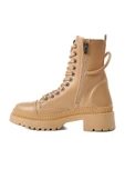 Ayakmod Nude Bağcıklı Fermuarlı Kadın Bot K9085 Z thumbnail 2