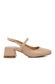 Ayakmod Nude Kadın Topuklu Ayakkabı 519015 Z - 1