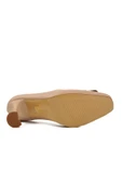 Ayakmod Bej Cilt  Kadın Topuklu Ayakkabı 312181 Z - 5
