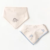 Andywawa Erkek Bebek 2 Li Fular Önlük thumbnail 1