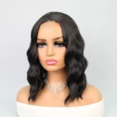 Siyah Küt Tül Peruk - 3